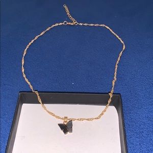 Smokey Black Necklace